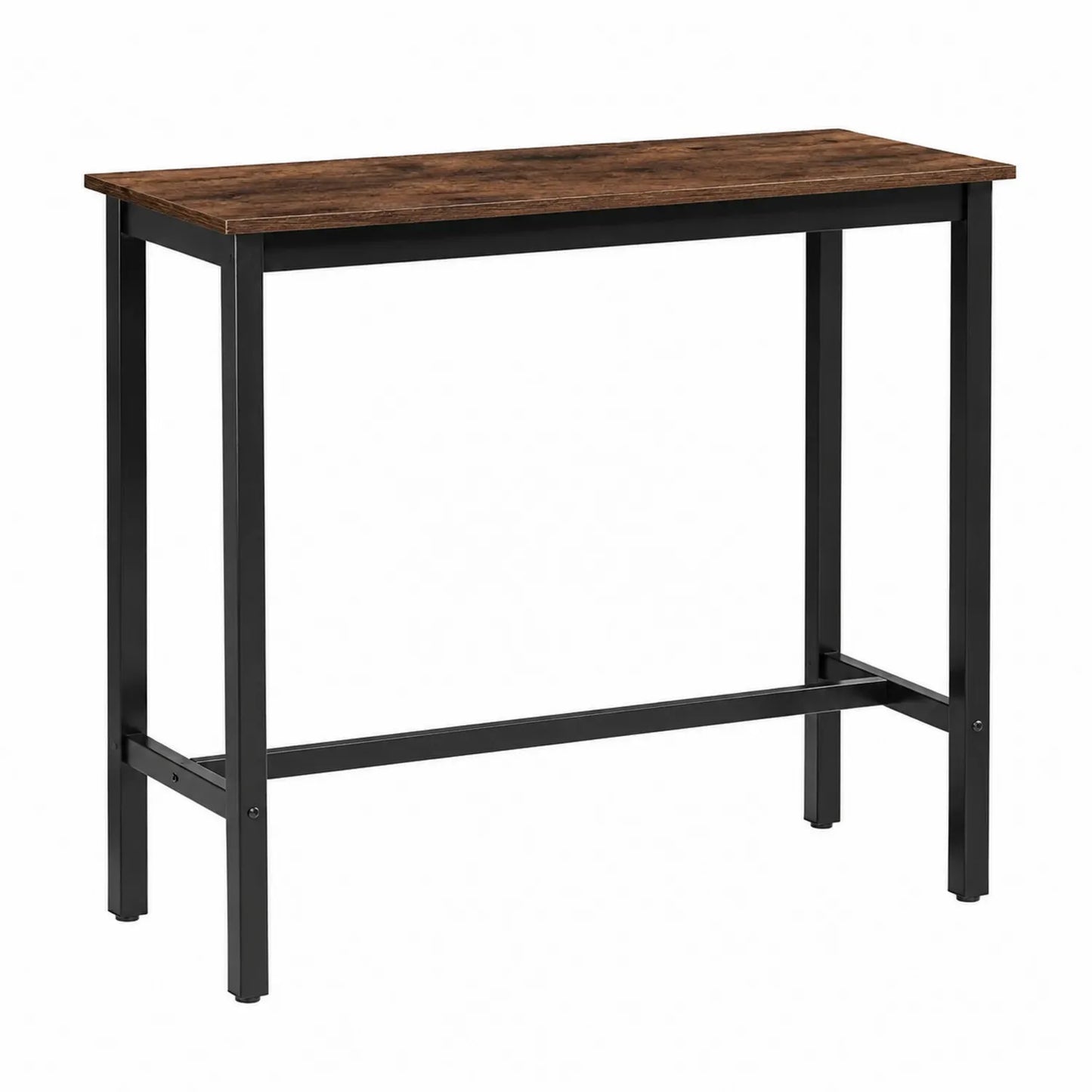 Stół jadalniany prostokątny z płyty MDF i metalu, H75cm