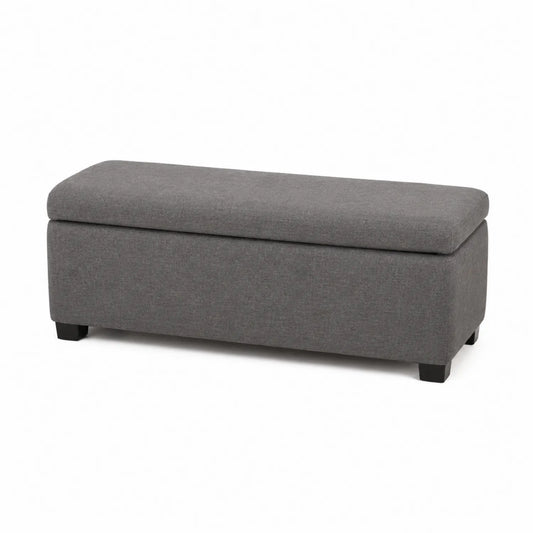 Ławka tapicerowana z miejscem na przechowywanie 100x40x45 cm